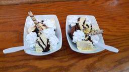 Lava Brownie Sundae
